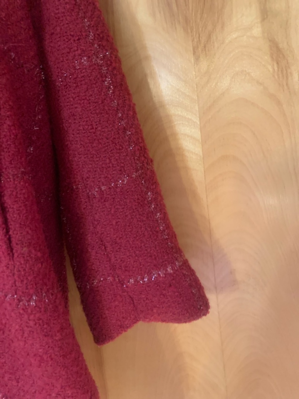 kate spade Red coat with sparkle - Picture 11 of 14